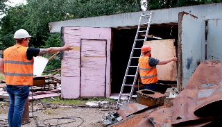 Демонтаж гаражей в Нижнем Тагиле, цена от 1764 руб. – услуги под ключ от 2Землекопа-Нжн