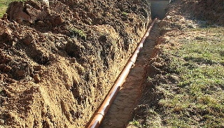 Копка траншей для водопровода в Нижнем Тагиле: цена за метр от 934 руб.